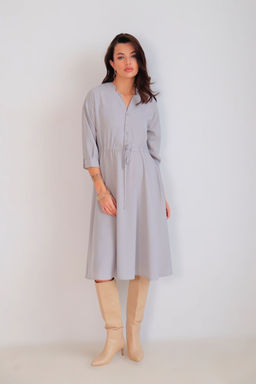 Martichelli Платье светло-серое  фото 8