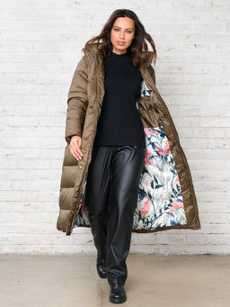 Пальто женское 2241123003 brown - Eleganzza фото 4