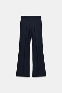 PANTAL?N CINTUR?N CREPE / Marino - Zara фото 7