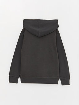 Batman ?ift Y?nl? Payetli Uzun Kollu Erkek ?ocuk Hoodie - Waikiki фото 2