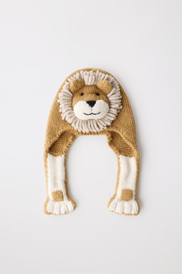 100% WOOL LION HAT LIMITED EDITION - Zara фото 6