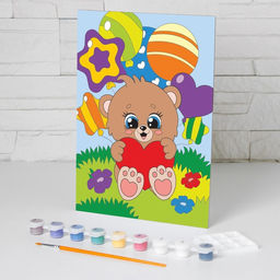 Картина по номерам Мишутка 20 28,5 см - Школа талантов фото 2