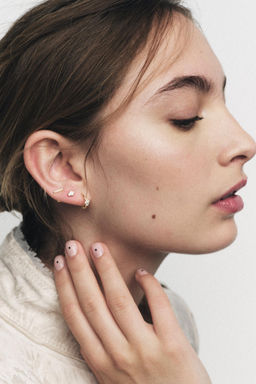 PACK OF 3 MINIMALIST RHINESTONE EARRINGS