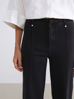 Wideleg Kad?n Jean Pantolon