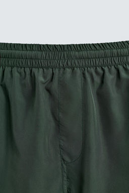 SHORTS VIVO CONTRASTE / Verde - Zara фото 9