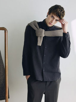 Regular Fit Uzun Kollu Arm?rl? Erkek G?mlek