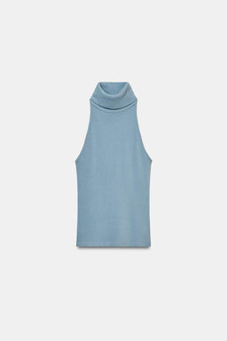 HIGH NECK SLEEVELESS TOP - Zara фото 12
