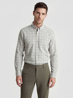 Regular Fit Ekose Erkek G?mlek