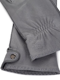 Перчатки женские 100% ш OS640 d.grey - Eleganzza фото 2