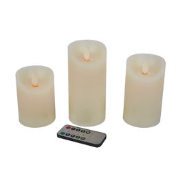 ULD-F065 WW RC CANDLE SET3 Фигура светодиодная Свеча на батарейках 2AA (не в/к), в составе набора из 3 штук. Диммируемая. 1 светодиод. Теплый белый свет. Пульт ДУ (в/к). TM Uniel