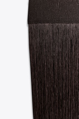 FRINGED FITTED DRESS - Zara фото 10