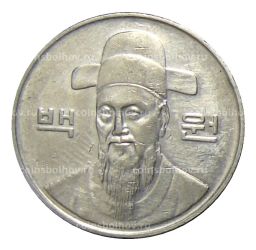 100 вон 1996 года Южная Корея
