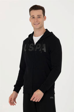 U. S. Polo Assn / Мужской черный свитшот - U.s. polo assn фото 3