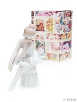 Фигурка Балерина 14,5 см / HP-ST048 /уп 60/