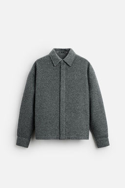 BOUCLE OVERSHIRT - Zara фото 7