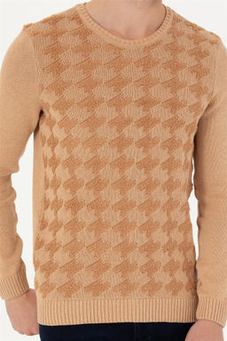 Мужской свитер песочного меланжа - U.s. polo assn фото 13