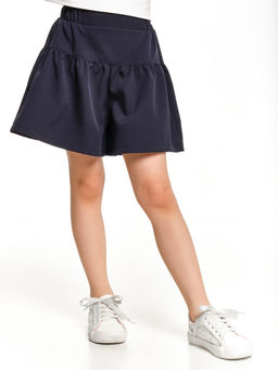 Юбка-шорты UD 7098 т.синий
