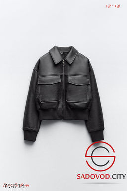 Женская весенняя косуха на молнии