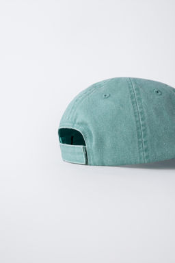 WASHED-EFFECT CAP WITH PATCH - Zara фото 3