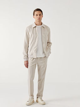 Slim Fit G?mlek Yaka S?et Erkek Mont