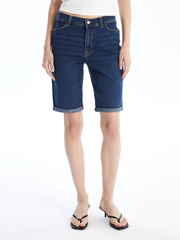 Bermuda Fit Kad?n Jean ?ort
