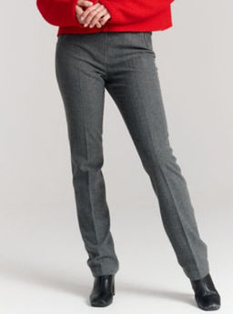 брюки с резинкой в поясе для холодной погоды с шерстью - Трика фото 8