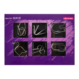 DELFBRICK DLM-55 Набор металлических головоломок 04_Дельта 12 элемент