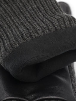 Перчатки муж флис LB-3003M black/grey - Eleganzza фото 3