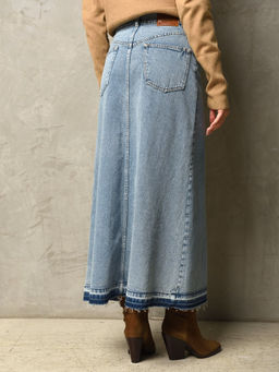 Юбка МАРЧЕЛЛО 07126X голубой