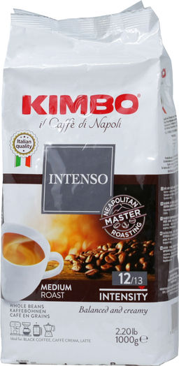 KIMBO. Intenso 1 кг. мягкая упаковка
