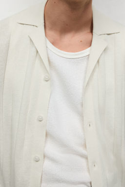 Camisa resort en mezcla de lino Regular Fit - H&m фото 7