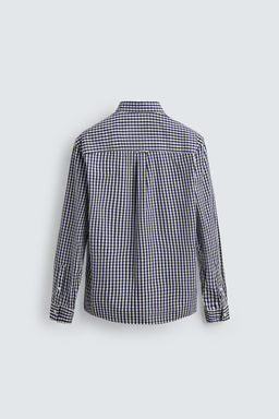 CHECK SHIRT WITH POCKET - Zara фото 8