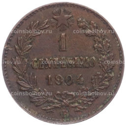 1 чентезимо 1904 года Италия