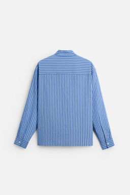 STRIPED FLOWING SHIRT - Zara фото 8