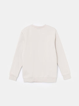 Bisiklet Yaka Uzun Kollu Bask?l? Erkek Sweatshirt - Waikiki фото 2