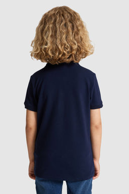 Erkek Гocuk Lacivert Polo Yaka Basic TiЕГrt - U.s. polo assn фото 5
