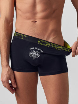 Цена за 2 штуки! Трусы боксеры мужские черные с принтом - Mark formelle фото 2