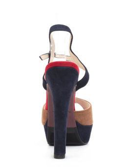 06-87AS COMPIEXION/BLUE Туфли женские (натуральная замша)