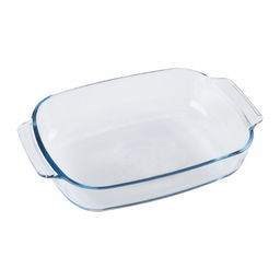 Форма для запекания прямоугольная 2л IDEALE,, из боросиликатного стекла, с ручками арт. 103630