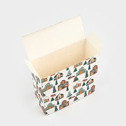 Коробка подарочная новогодняя складная С Новым годом 18?30?7 см