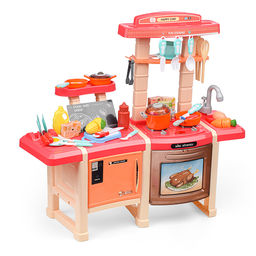 Игровой набор кухня "У шефа" цвет розовый, в коробке