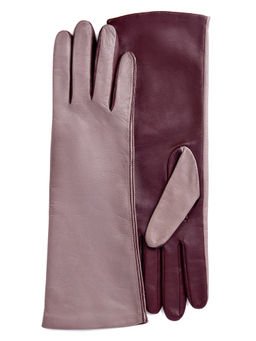 Перчатки женские ш/п F-IS0065 rose mist/plum - Eleganzza фото 2