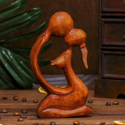 Сувенир «Поцелуй», 15×9×3.5 см, дерево