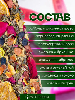 Травяные сборы Фитнес Сила и красота - Weiserhouse фото 5