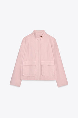 ZW COLLECTION TWILL JACKET - Zara фото 4