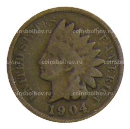 1 цент 1904 года США