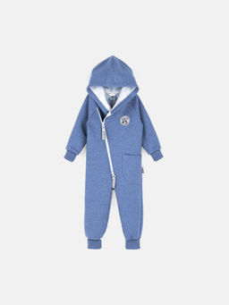 Комбинезон косуха с капюшоном Голубика утепленный