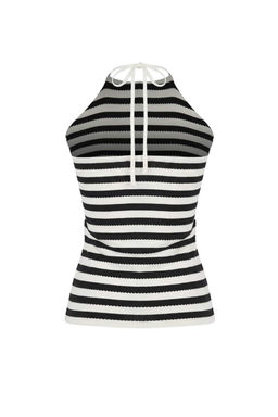 Ekru Pamuk Kar?s?ml? Vucudu Saran Yaka Baglamal? Triko Bluz TWOSS26BZ00319 - Trendyolmilla фото 6