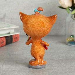 Цена за 2 шт. Фигурка Кот парикмахер 13,5 см / YX11065 /уп 2/48/ - Галеонтрейд фото 3