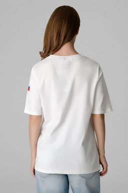 Арт. 31140 Футболка женская Россия 44-50 (4 шт) Цвет:молочный - Калинка фото 24